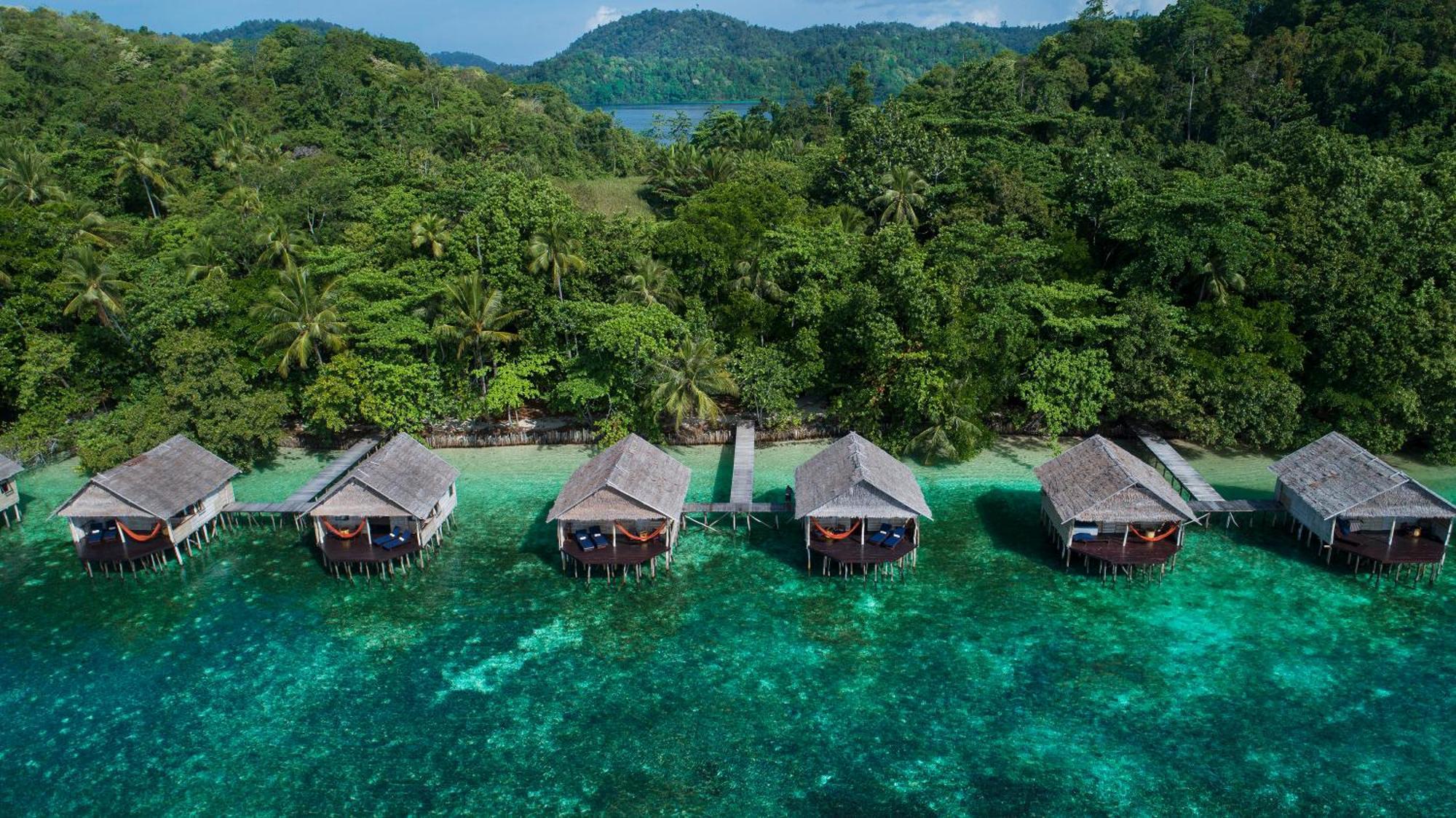 Papua Paradise Eco Resort Pulau Birie 外观 照片